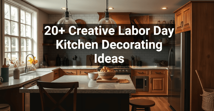 Above cabinet decor ideas